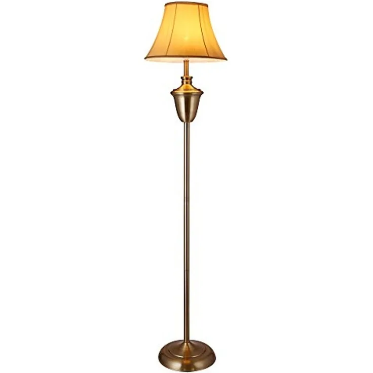 Lux.pro 'Madrid' Stehleuchte, Messing beige, Höhe: 157 cm