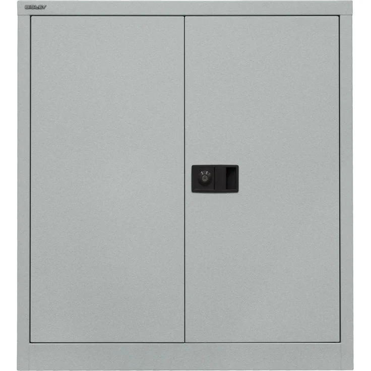 Bisley 'Universal' Flügeltürenschrank, Silber, 100 x 40 x 91,4 cm, 1 Fachboden – Bild 3
