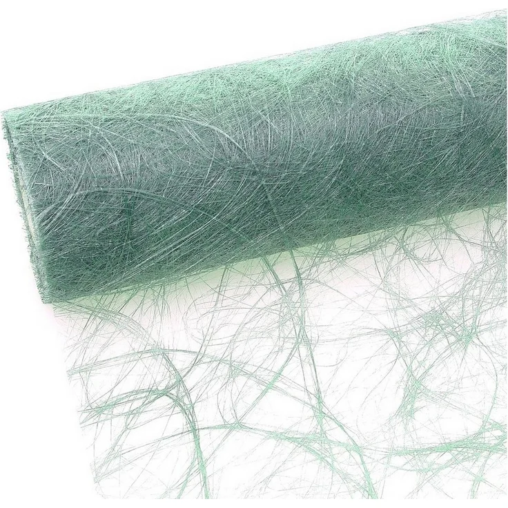 Deko AS Tischläufer Sizoweb Tischläufer - Sagegrün/Salbei/Eukalyptus 20 cm 25 m 64 047-R (1-tlg, 1 Rolle Tischläufer), Strapazierfähig – Bild 1