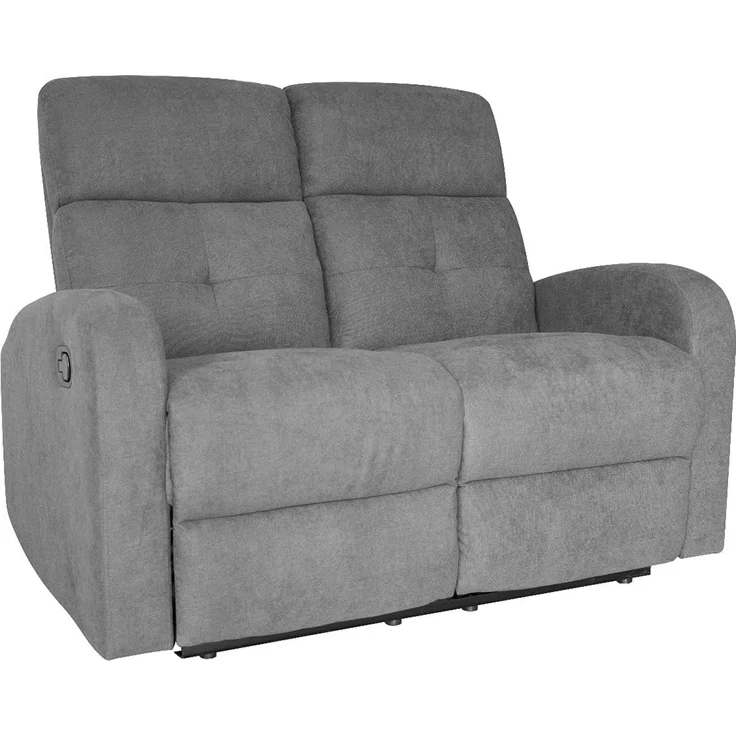 Gardenia Claire T 2-Sitzer-Sofa, neigbar, Stoff, Anthrazit, 130 x 77 x H 104 – Bild 1