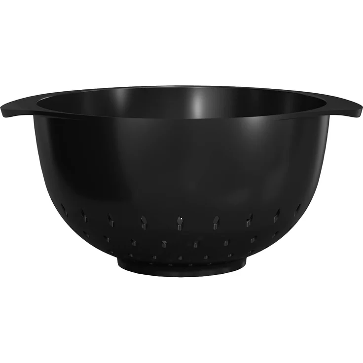 ROSTI Seiher für Margrethe Schüssel 1.5 L Schwarz, Melamin-Kunststoff