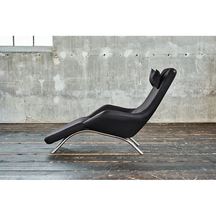 KAWOLA Relaxliege CAVAL, Leder verschiedene Farben – Bild 3