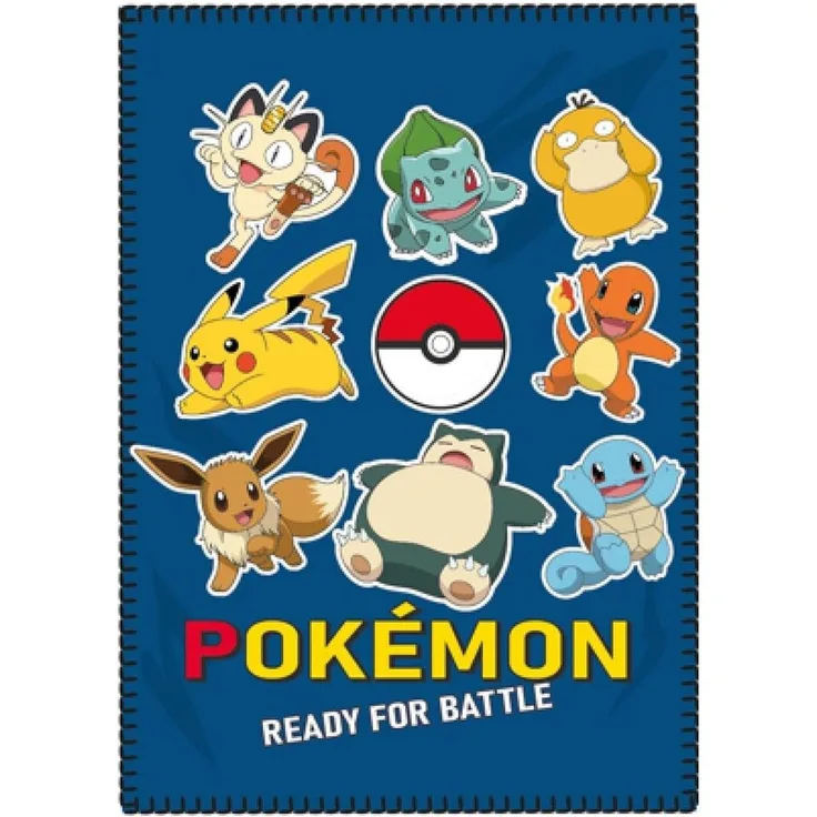 Pokemon Fleecedecke - 100 x 140 cm