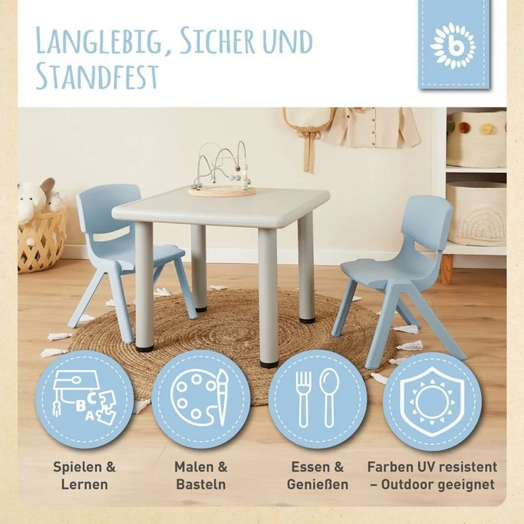 Bieco Kinderstuhl Blau – Bild 3