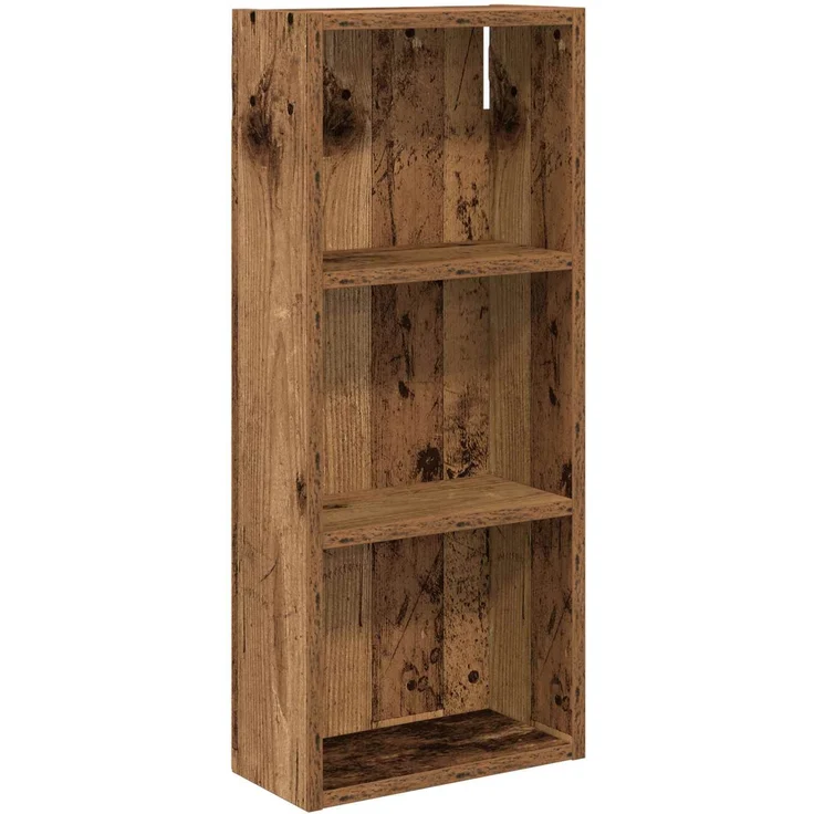 vidaXL Badezimmer-Wandschrank Altholz 30 x 14 x 70 cm Holzwerkstoff 889333 – Bild 2