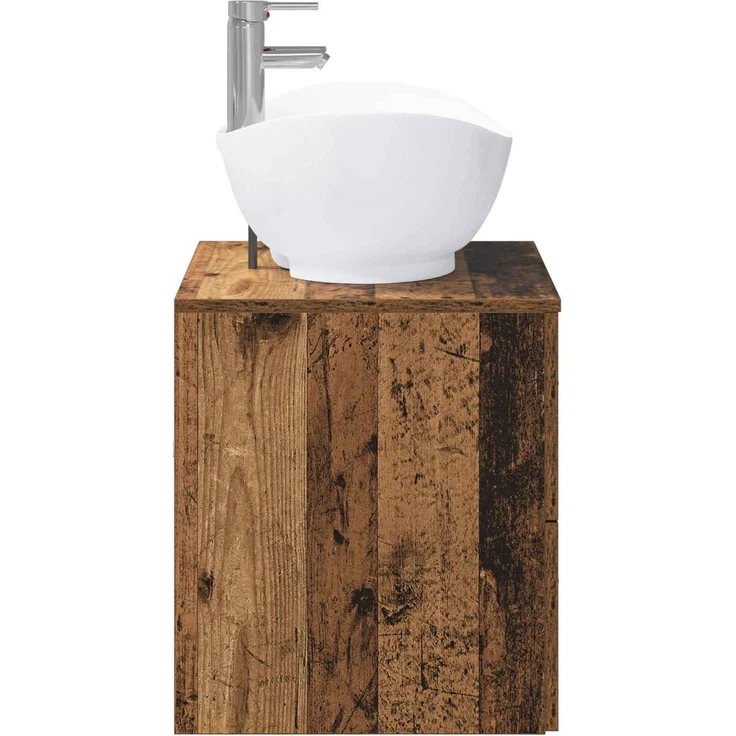 vidaXL Waschbeckenschrank Altholz 62,5 x 44,5 x 80 cm Holzwerkstoff 3404404 – Bild 6