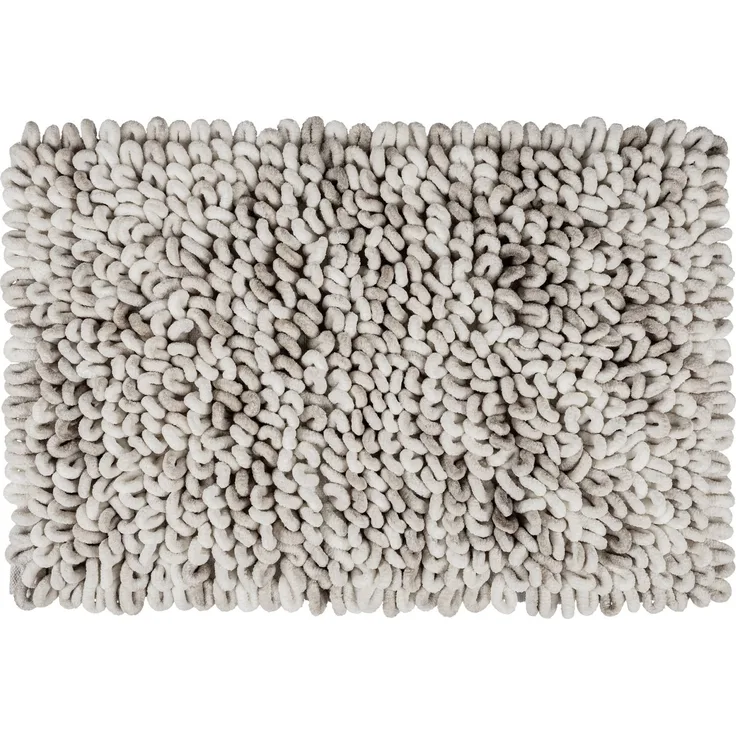 WENKO LERICI Badteppich 60x90 cm, Grau