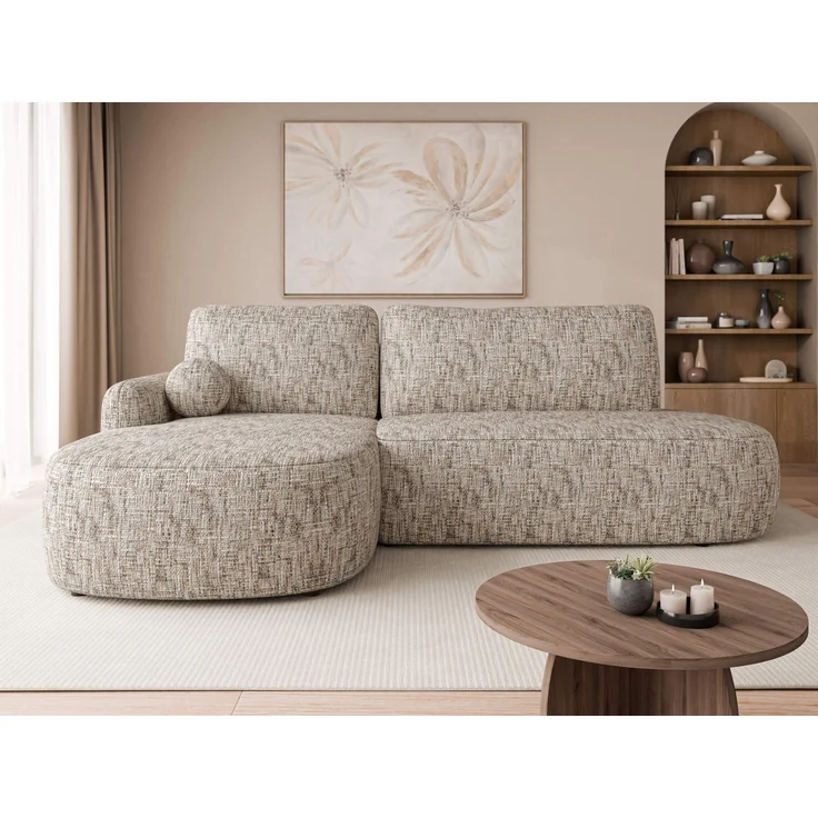 Mirjan24 Ecksofa Loridu O (Farbe: Tracy 211.01, Seite: Links), 90 x 174 x 274 cm – Bild 2