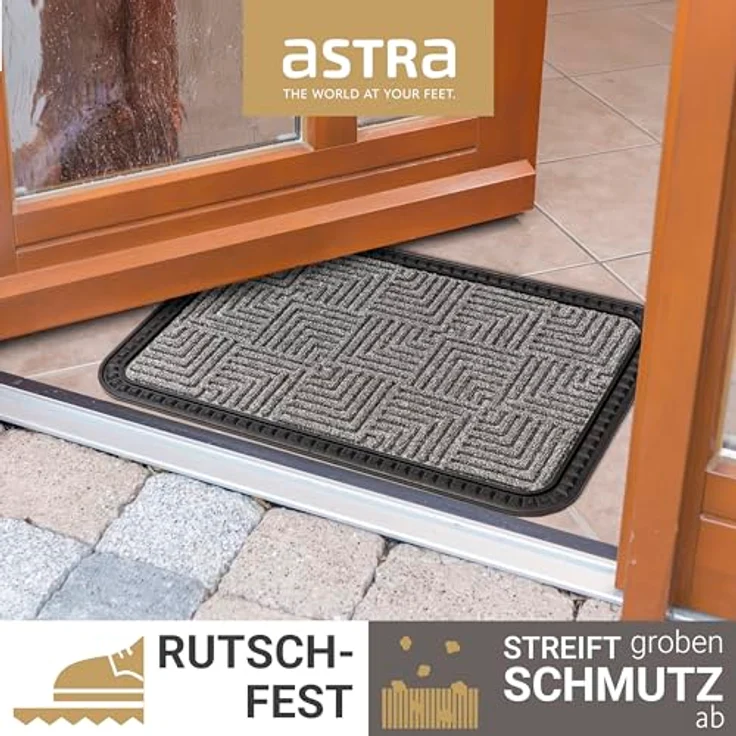 ASTRA Fußmatte Border Star 2, rechteckig, Höhe: 8 mm, Schmutzfangmatte, In -und Outdoor geeignet – Bild 8
