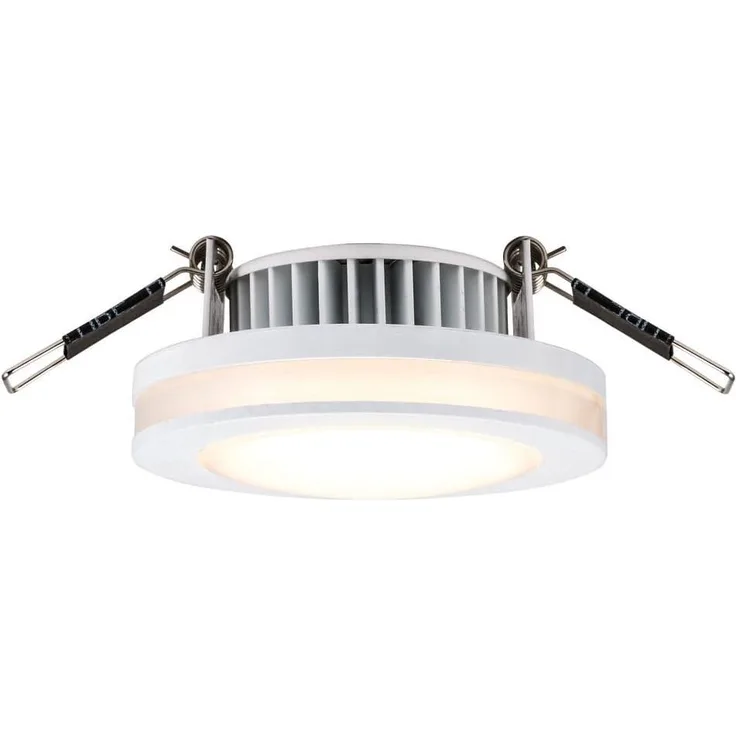 Heitronic Nr. 27776-HE LED Einbaustrahler mit Lichtkranz Aurora 60 weiß 3000K