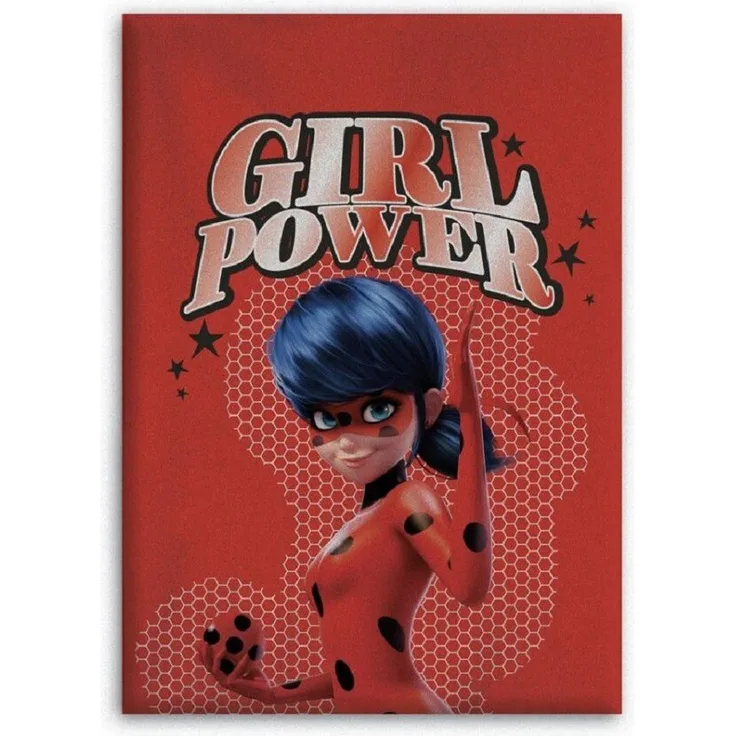 Miraculous Ladybug Fleecedecke für Kinder – Weicher Begleiter in 140 x 100 cm