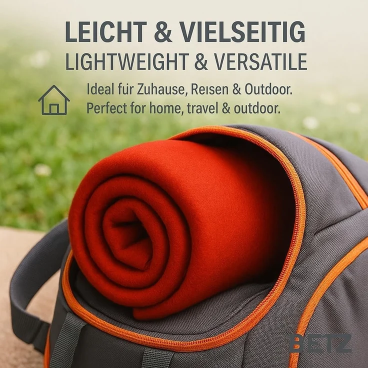 Wohndecke 4 Stück Fleecedecke Kuscheldecke Größe 130 x 170 cm, Betz – Bild 10
