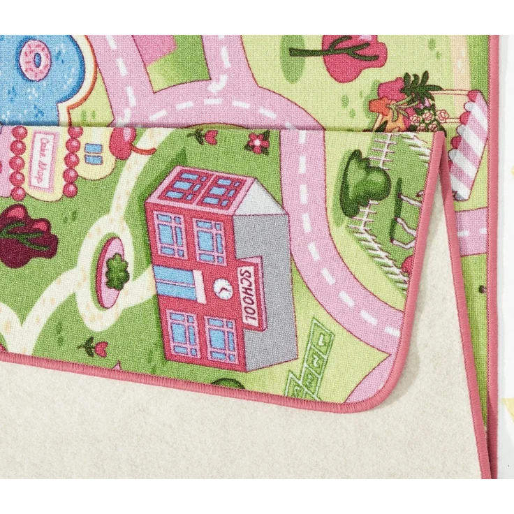 Hanse Home Spielteppich Kinderteppich Sweettown rosa | 102378 160x240 cm – Bild 2