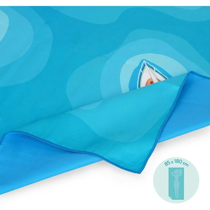 Legami Strandtuch 85x180 cm La Dolce Vita 85% Polyester, 15% Polyamid – Bild 2