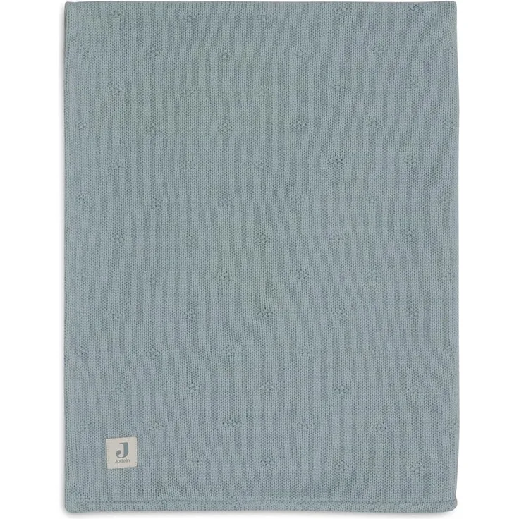 Jollein Cosy Knit Babydecke - 75x100 cm - Sea Gree