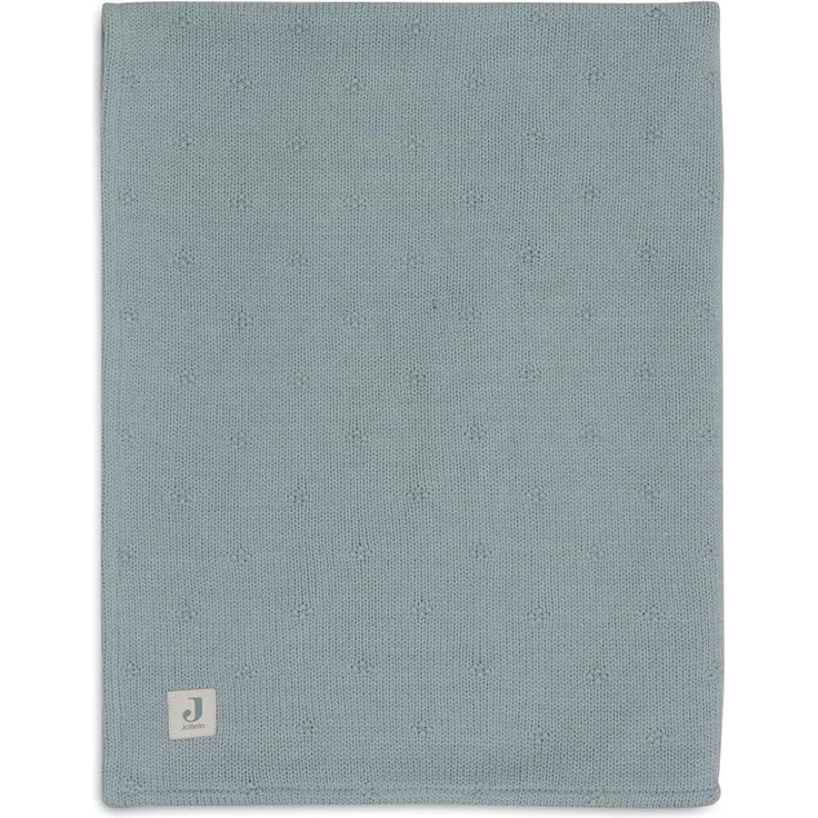 Jollein Cosy Knit Babydecke - 75x100 cm - Sea Gree