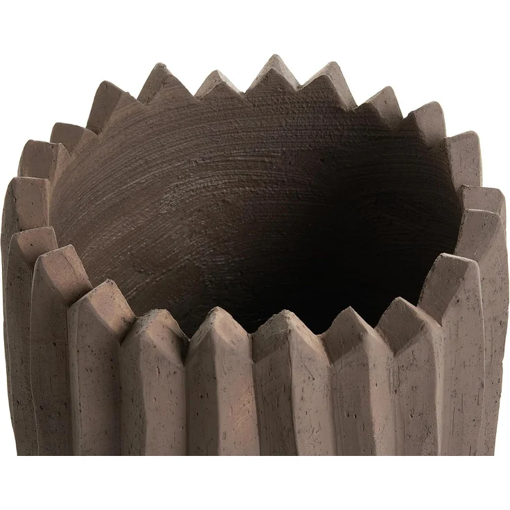 Blumenkübel ATTERSEE 33 cm Dunkelbraun – Bild 5