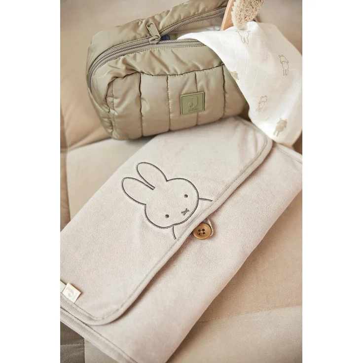 Jollein Miffy Wickelunterlage – Frottee - Nougat B – Bild 6