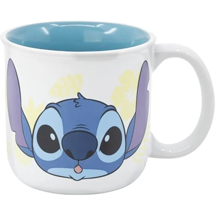 Stitch Becher Keramik Tasse Tee Kaffee Becher Pott im Geschenkkarton – Bild 1