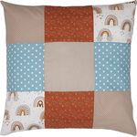 Ullenboom Patchwork Kissenbezug 60 x 60 cm Regenbogen