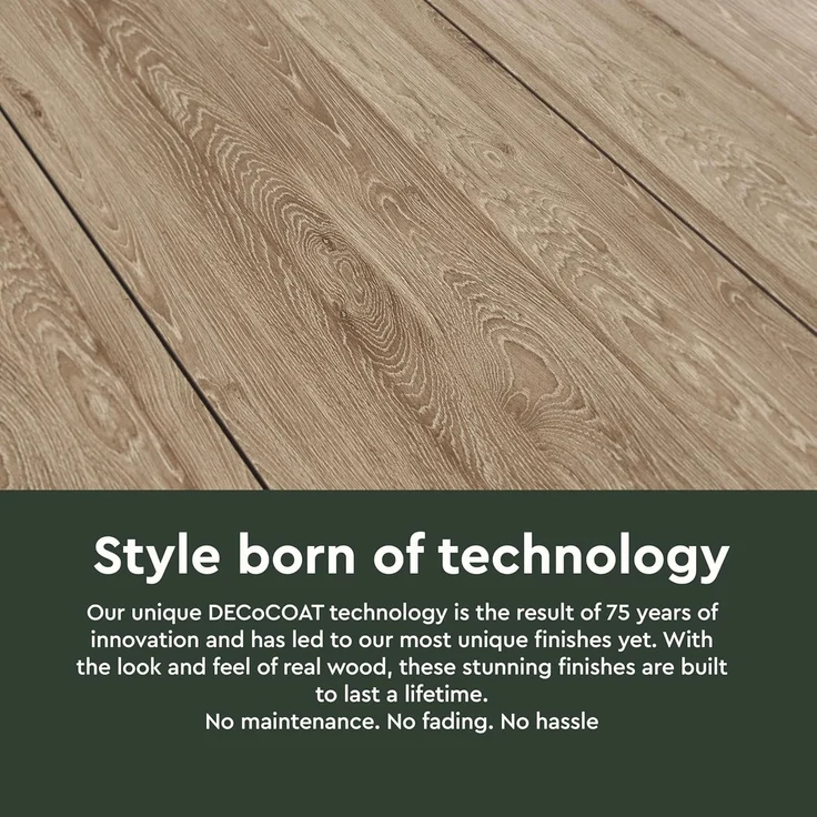 Keter Signature Porto Tisch 160 cm Eschenholz und Schwarz Stahl 447624 – Bild 7