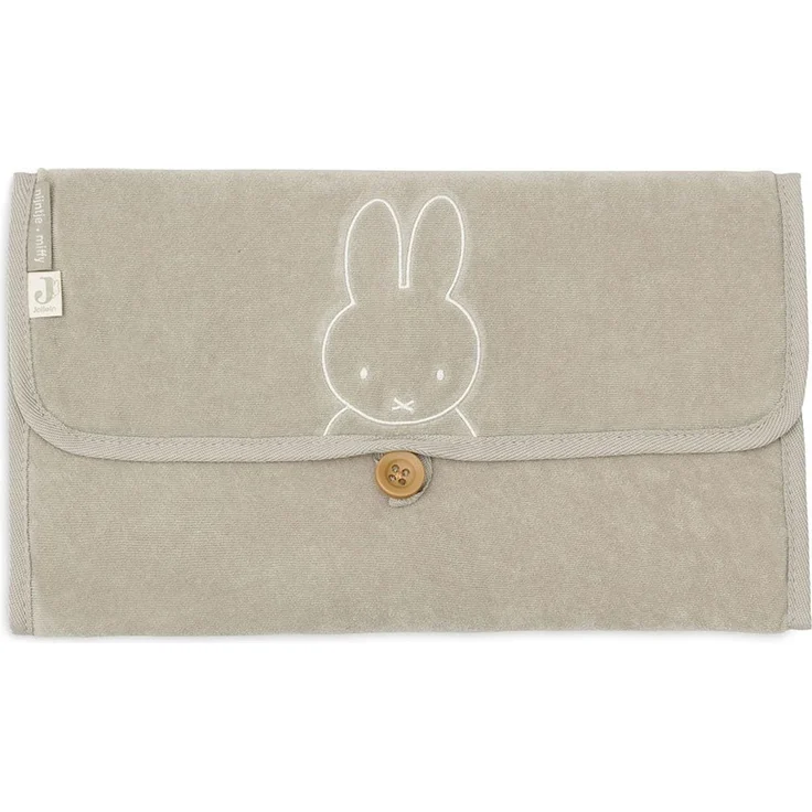 Jollein Miffy Wickelunterlage – Frottee - Olive Gr – Bild 1