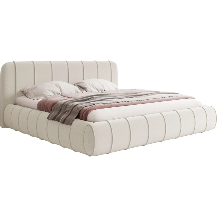 Polsterbett Slim XI (Farbe: Kronos 38, Größe: 160x200) – Bild 1