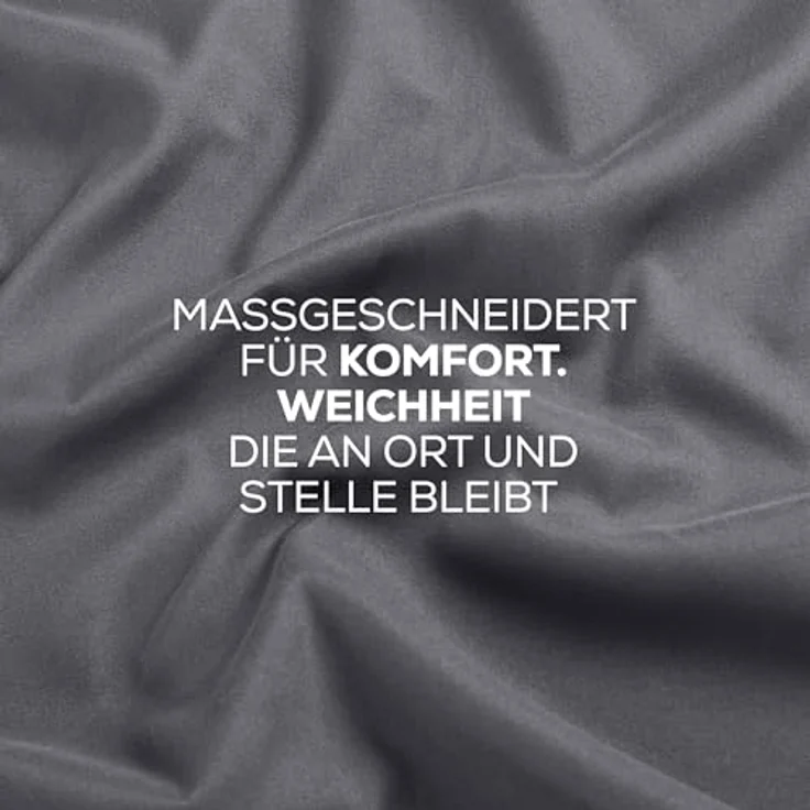 Utopia Bedding - Topper Spannbettlaken 140x200cm - Grau - Oeko-Tex Zertifiziertes Gebürstete Polyester-Mikrofaser Spannbetttuch - 15 cm Tiefe Tasche – Bild 7
