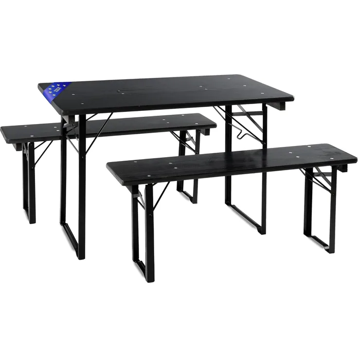 Stagecaptain Bierzeltgarnitur BBEU-110 Hirschgarten Bierzeltgarnitur für Balkon 110 cm - 2 x Set, (6-tlg)
