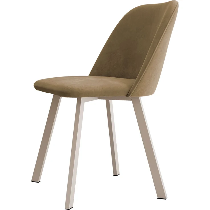 Mirjan24 Polsterstuhl K109 (Farbe: Magic Velvet 2206), 80 x 58 x 47 cm – Bild 1