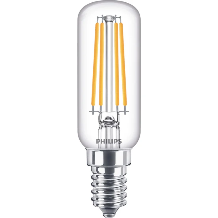 Philips LED-Leuchtmittel E14, 4,5 W Warmweiß, 470 lm, Glas, 15.000 Stunden Lebensdauer