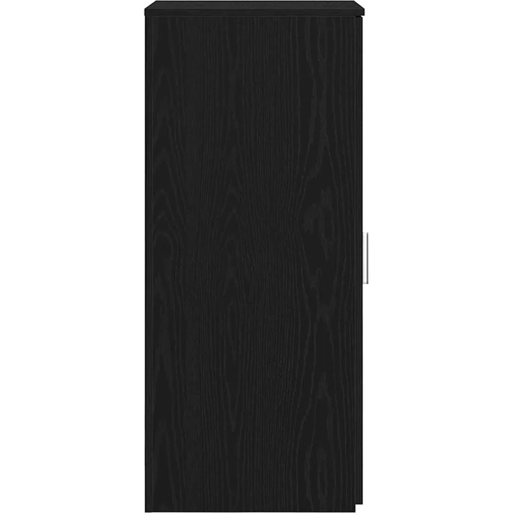 vidaXL Lagerschrank Schwarz 40 x 45 x 103,5 cm Holzwerkstoff 859034 – Bild 6
