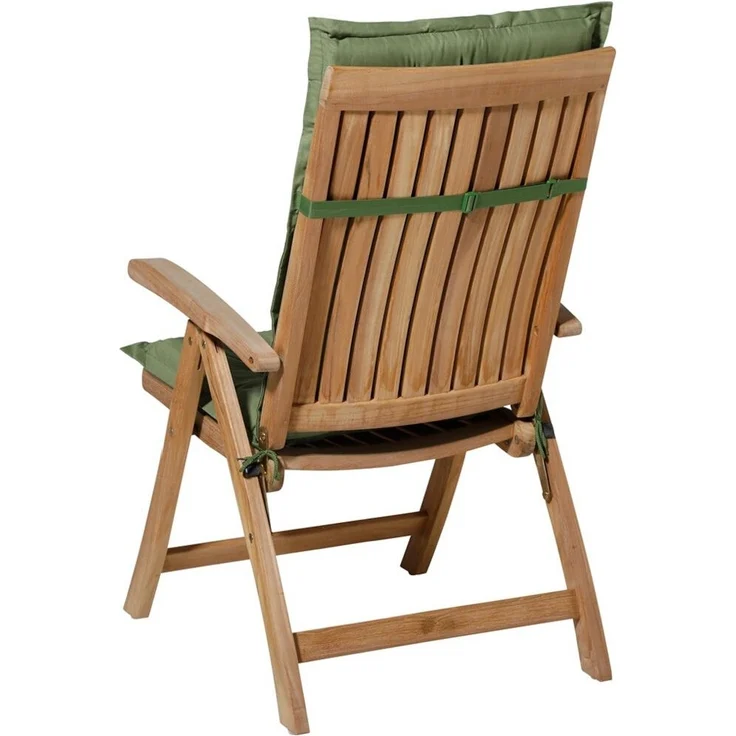 Allibert Kissen niedrig Basic 4er-Set grün ca. 105 x 50 cm, 50% Baumwolle / 50% Polyester – Bild 4