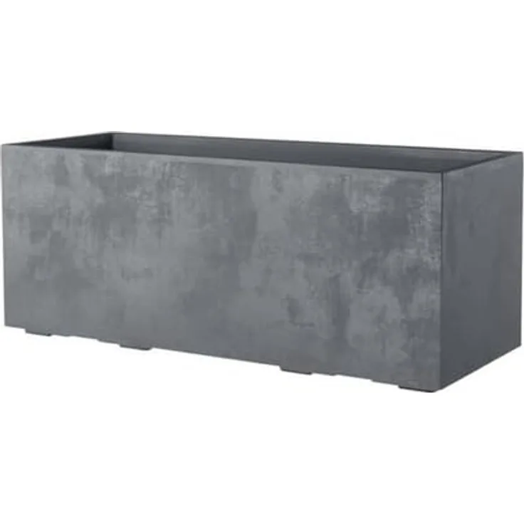 Deroma Pflanzkasten Millennium 99 x 39 x 38 cm, Aschgrau