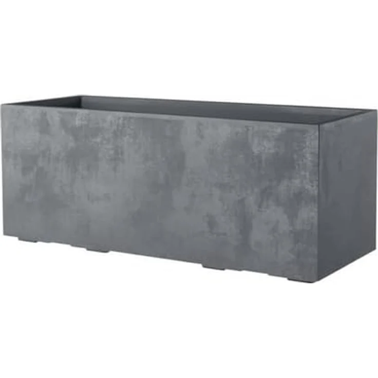 Deroma Pflanzkasten Millennium 99 x 39 x 38 cm, Aschgrau – Bild 1