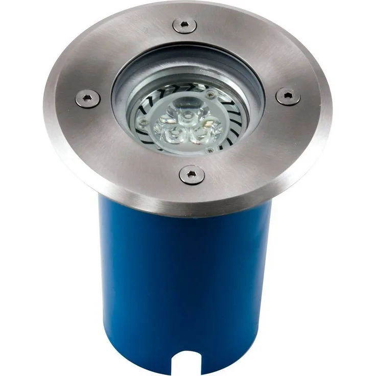 Heitronic Nr. 36850-HE Bodeneinbaustrahler Potsdam Rund edelstahl GU10 IP67