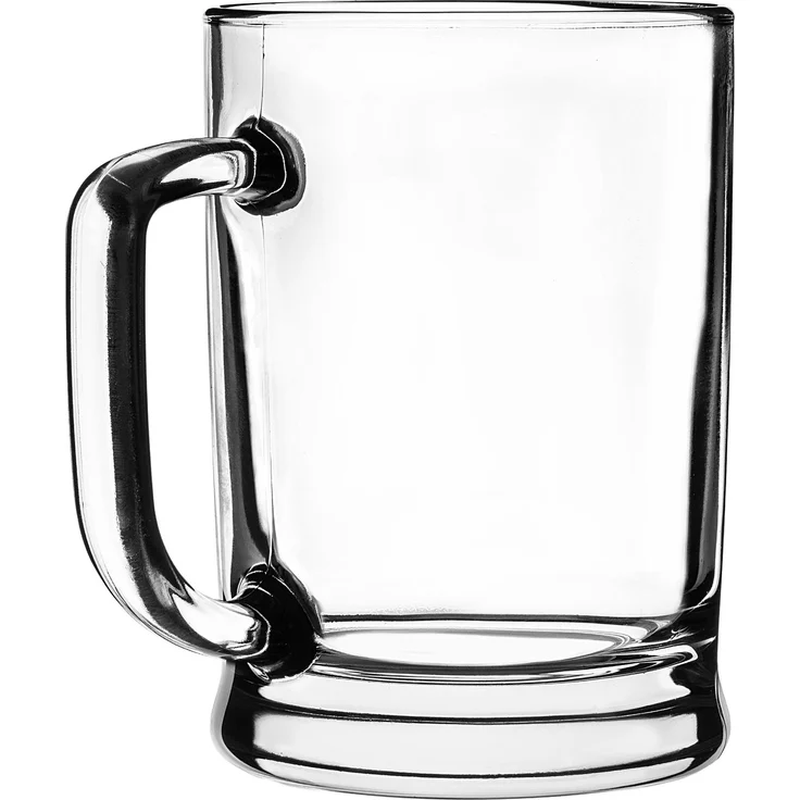 KADAX Bierkrüge 0,5 Liter, 1er Set, Biergläser mit Henkel, großer Bierkrug aus dickwandigem Glas, Bierglas im klassischen Design, stabiler Glaskrug für Bier – Bild 6