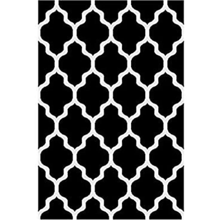 Outdoor Kunststoffteppich Kate 150x240 cm schwarz