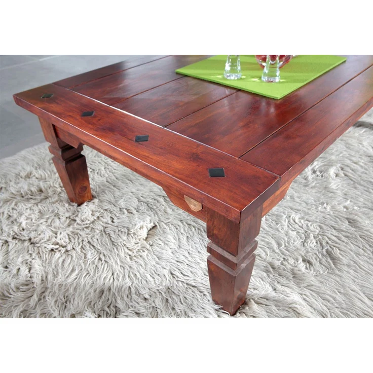Couchtisch Akazie 110x60x40 nougat lackiert OXFORD #428 – Bild 4