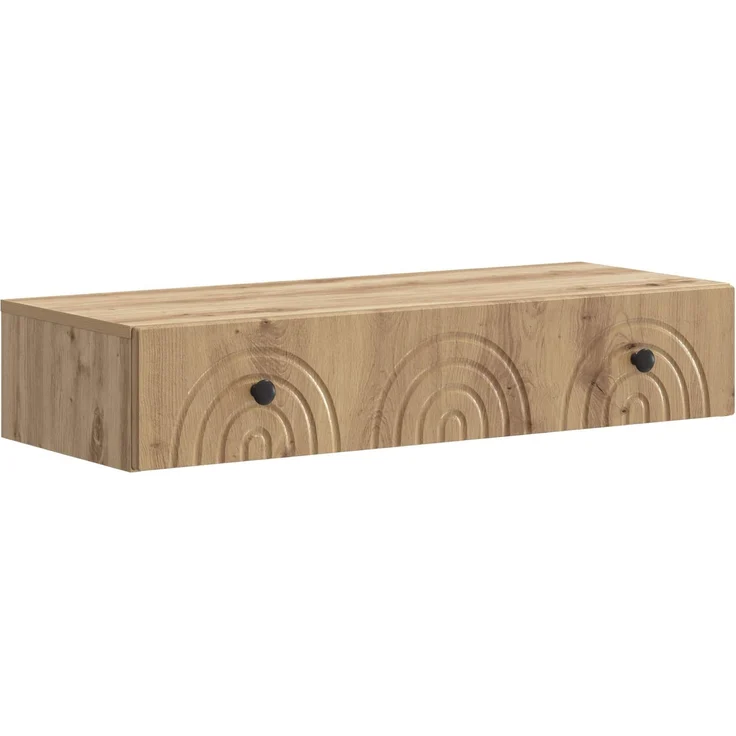 vidaXL Wandmontierter Beistelltisch 87,5 x 34,5 x 17 cm Holzwerkstoff 898164 – Bild 2