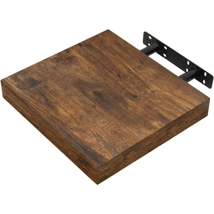 Woltu Wandregal, Wandboard CD DVD Regal Bücherregal Holz Board
