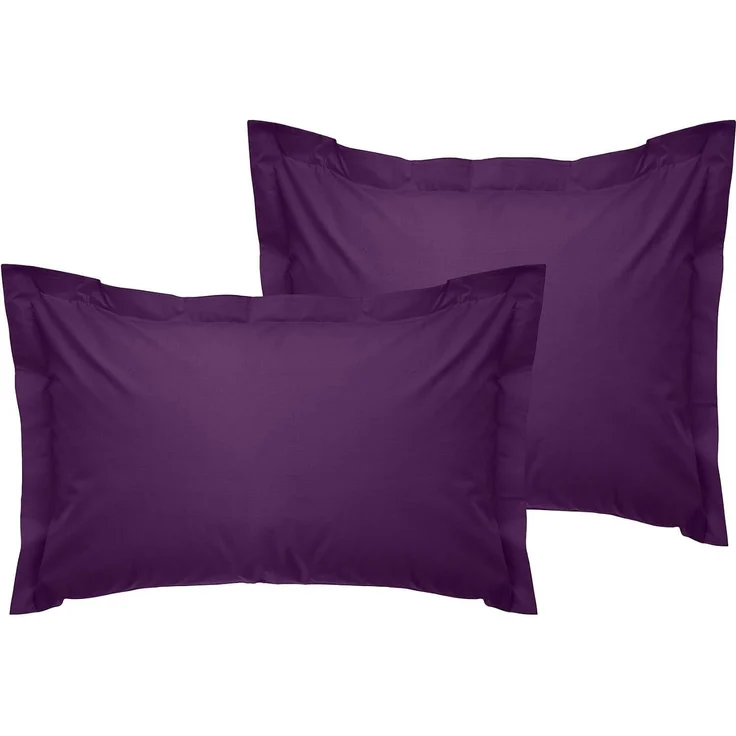 L'essentiel Maison 'Tonne Viole - 43' Oxford-Kissenbezug-Set (2-teilig) (DE), Lila, 80+5 x 80 cm – Bild 1