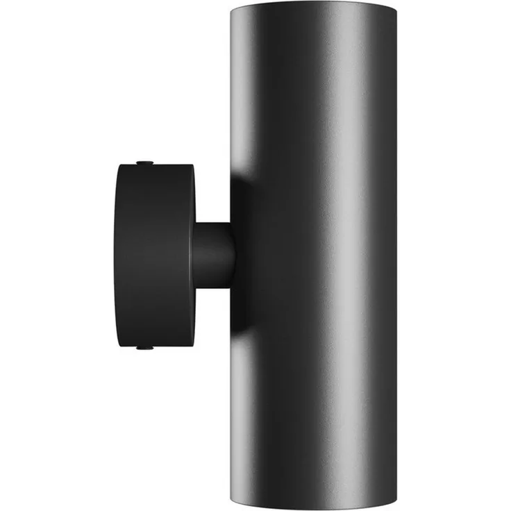 Spectrum LED Wandleuchte Wandleuchte SQUALLA VARIOSA TUBO 2X GU10 Innen schwarz Up&Down max. 10W, Kein Leuchtmittel enthalten, Auf & Ab