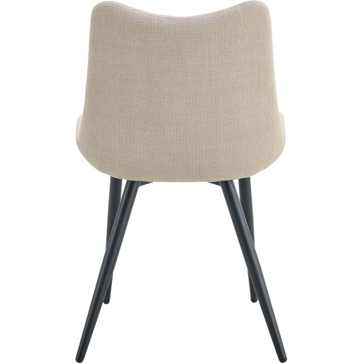 Stuhl 2er Set Helsinki Stühle in Creme - gemütliches Design - Top Qualität B/H/T: 53x86x59 cm – Bild 7