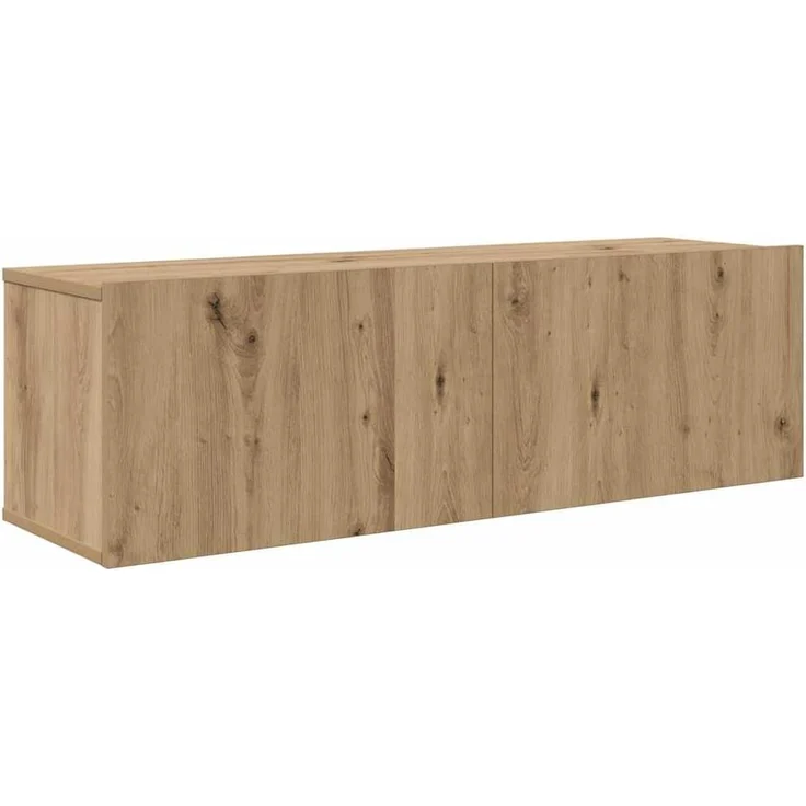 vidaXL TV-Schrankset Wandmontiert 5 pcs Artisan-Eiche Holzwerkstoff 3393386 – Bild 6