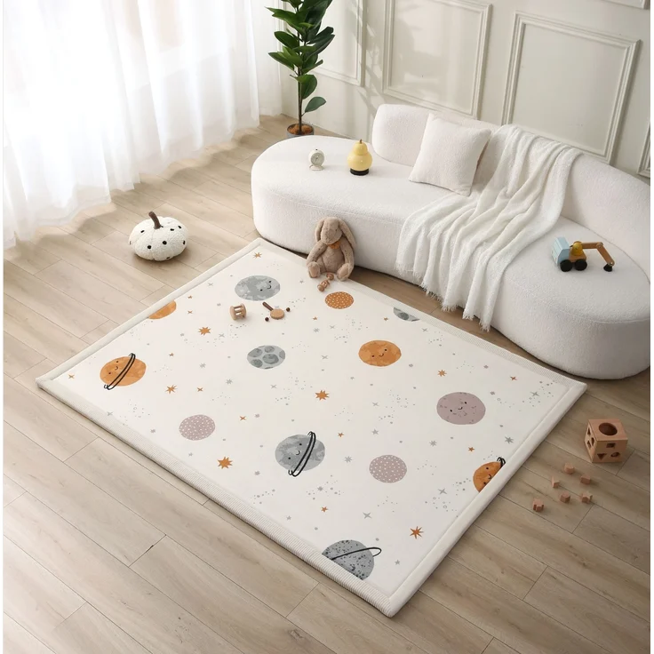 Hakuna Matte Kinderteppich mit Memory-Schaum, dicke & weiche Spielmatte 2,5 cm, Krabbelmatte, Höhe: 25 mm, Extra weich, Roll-_oder_faltbar, Hypoallergen, Schaumstoff – Bild 2