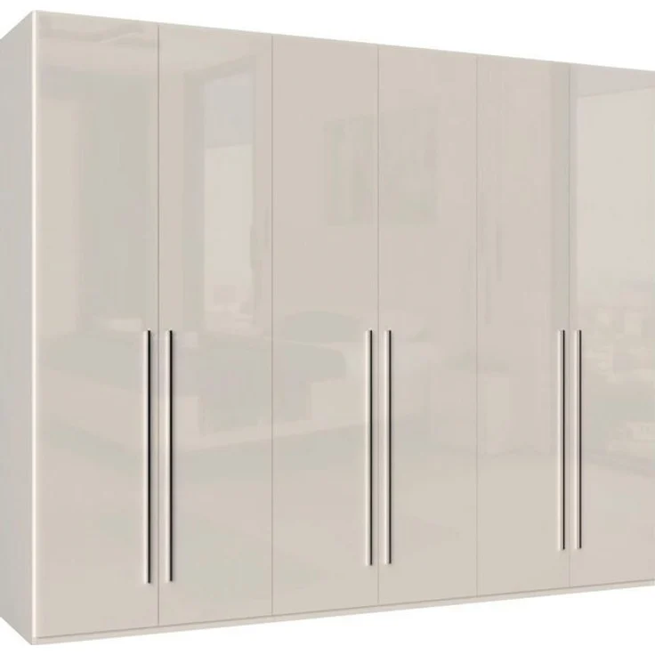 Places of Style Kleiderschrank Piano beige, UV lackiert hochglänzend, Soft-Close Funktion in vielen Breiten – Bild 4