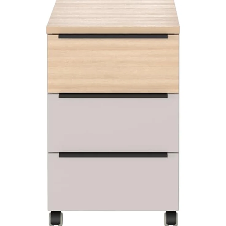 Germania GW-OVIEDO Rollcontainer 4439, Kaschmir/Lindberg-Eiche-Nb, 40 x 63 x 50 (BxHxT) – Bild 5