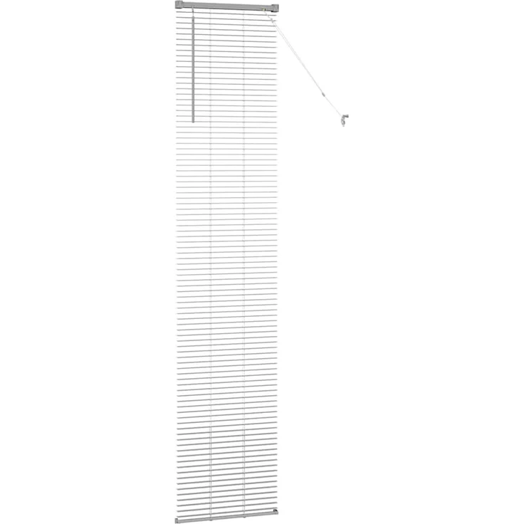 vidaXL Balkenjalousien Silber 220 x 50 cm Aluminium 42005937 – Bild 6