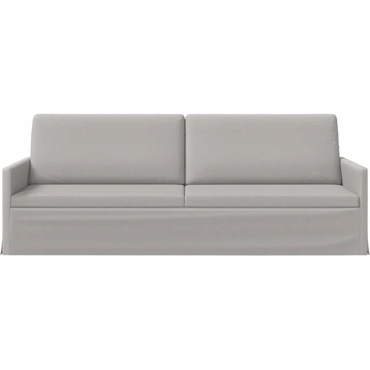 vidaXL 3-Sitzer Sofa Wolkengrau 220 x 81 x 82 cm Stoff 42041152 – Bild 2